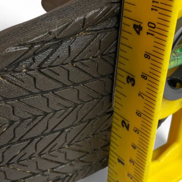 Alfani Brown Leather Square Toe Ankle Harness Biker Motorcycle Boots Men's 11.5 - Picture 12 of 13